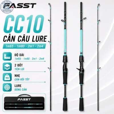 CẦN CÂU LURE FIASST CC06 CHÍNH HÃNG (Có bán ngọn thay thế)