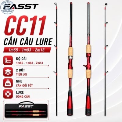 CẦN CÂU LURE FIASST CC06 CHÍNH HÃNG (Có bán ngọn thay thế)
