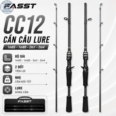 CẦN CÂU LURE FIASST CC06 CHÍNH HÃNG (Có bán ngọn thay thế)
