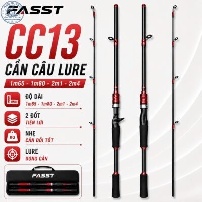 CẦN CÂU LURE FIASST CC06 CHÍNH HÃNG (Có bán ngọn thay thế)