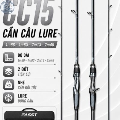 CẦN CÂU LURE FIASST CC06 CHÍNH HÃNG (Có bán ngọn thay thế)