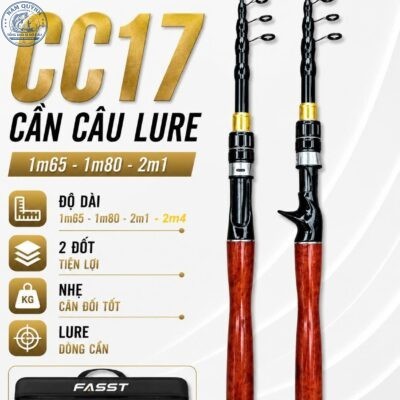 CẦN CÂU LURE FIASST CC06 CHÍNH HÃNG (Có bán ngọn thay thế)