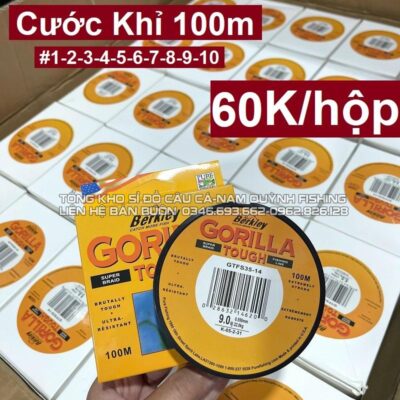 Cước khỉ Rogilla siêu bền hộp 10 cuộn-Chuyên câu cá lớn