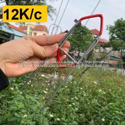 Chống lăng xê bọc keo đỏ chữ A