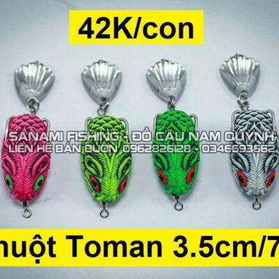 Mồi Giả Chuột Toman  3,5cm / 7g -LA
