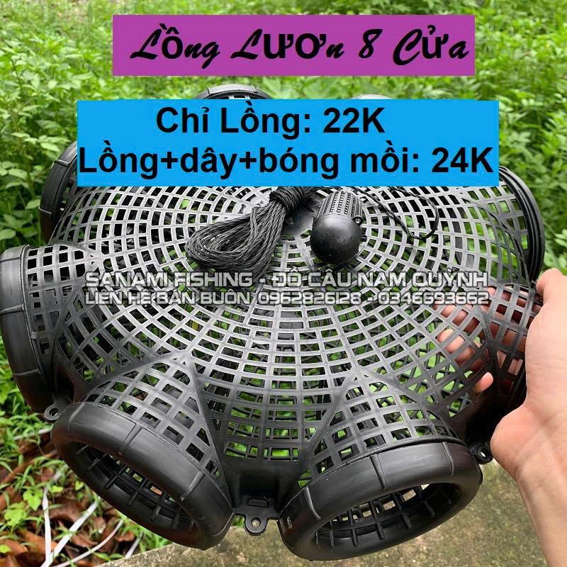 Lồng lươn 8 cửa