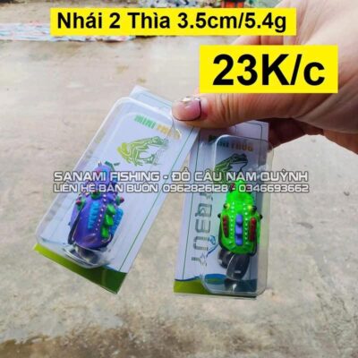 Nhái 2 thìa 3.5cm