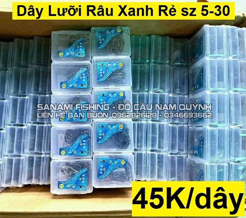 Dây lưỡi Râu Xanh Rẻ-Câu đài, câu đơn