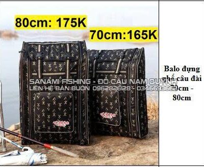Balo đựng ghế câu đài 70 - 80cm