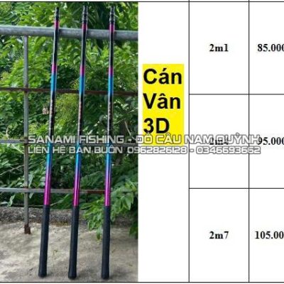 Cán vợt vân 3D-2m1