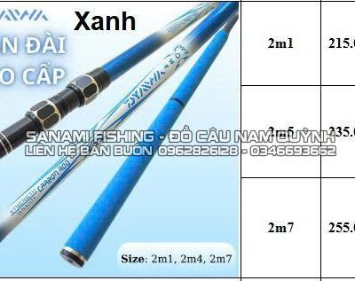 Cán vợt câu đài Dyawa cao cấp 2m1