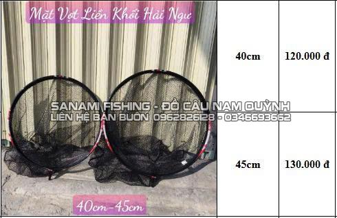Mặt vợt liền khối Hải Ngư 40cm