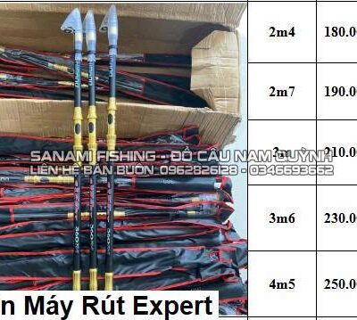 Cần câu máy rút Expert 2m4