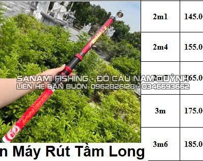 Cần câu máy rút tầm long