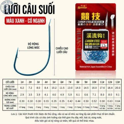 LƯỠI CÓ NGẠNH HUANSHENG-LC73