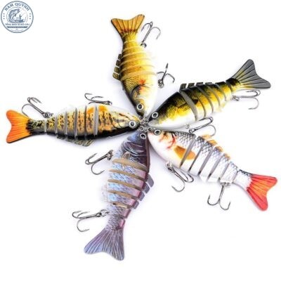 Mồi Câu Biển Luya 7 Khúc Proberos Chính Hãng-MO69