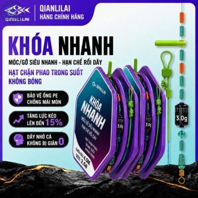 DÂY TRỤC CÂU ĐÀI KHÔNG NÚT THẮT QIANLILAI-DT16