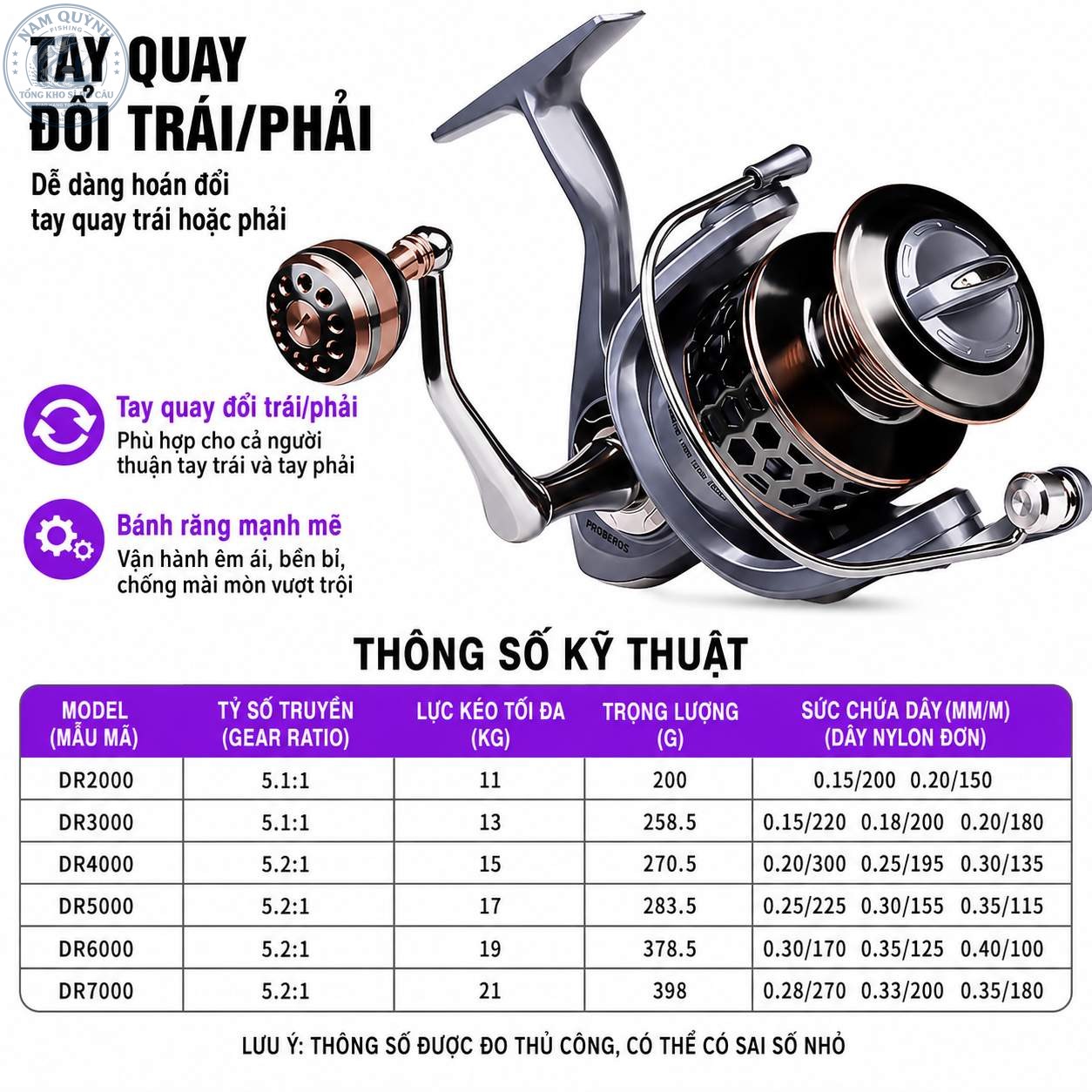 Máy Câu Đứng PROBEROS-MC09 Máy Câu Đứng PROBEROS-MC09