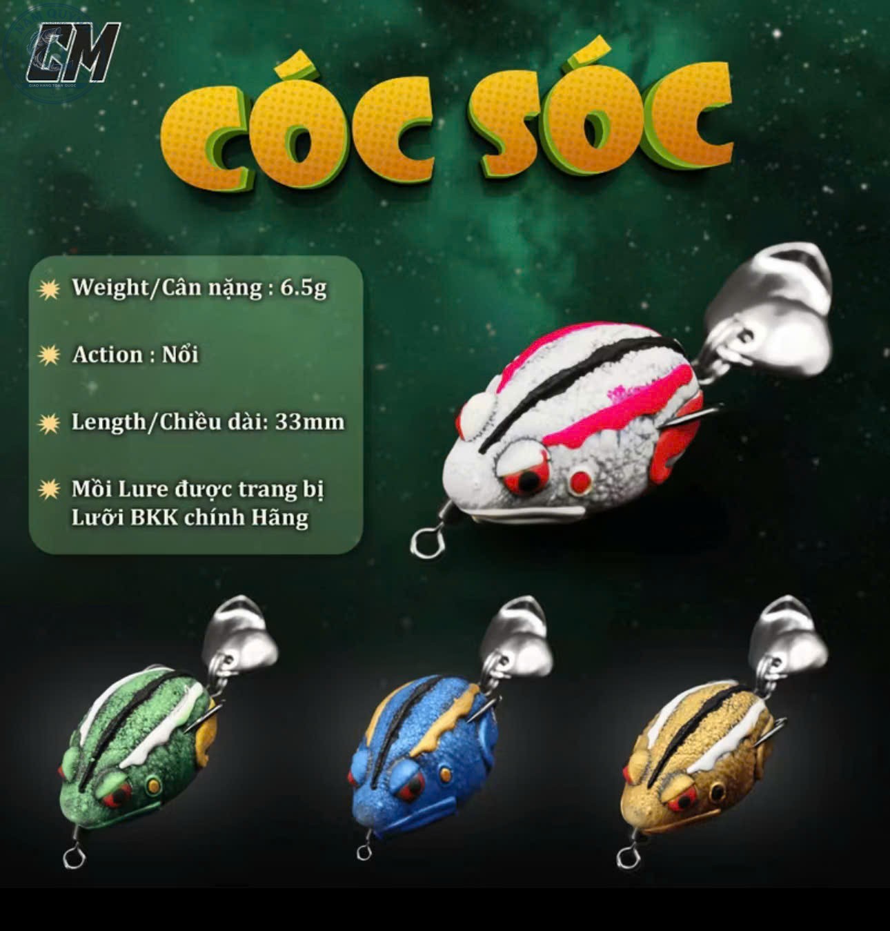 Cóc Sóc-Nhái Mando Chính Hãng Cóc Sóc-Nhái Mando Chính Hãng