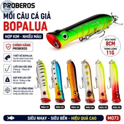 Mồi Câu Cá Giả Bopalua PROBEROS Chính Hãng-MO73