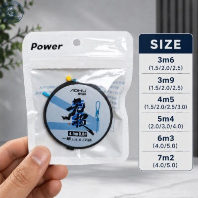 Dây Trục Câu Đài Ko Nút Thắt Aohu Chính Hãng-DT23