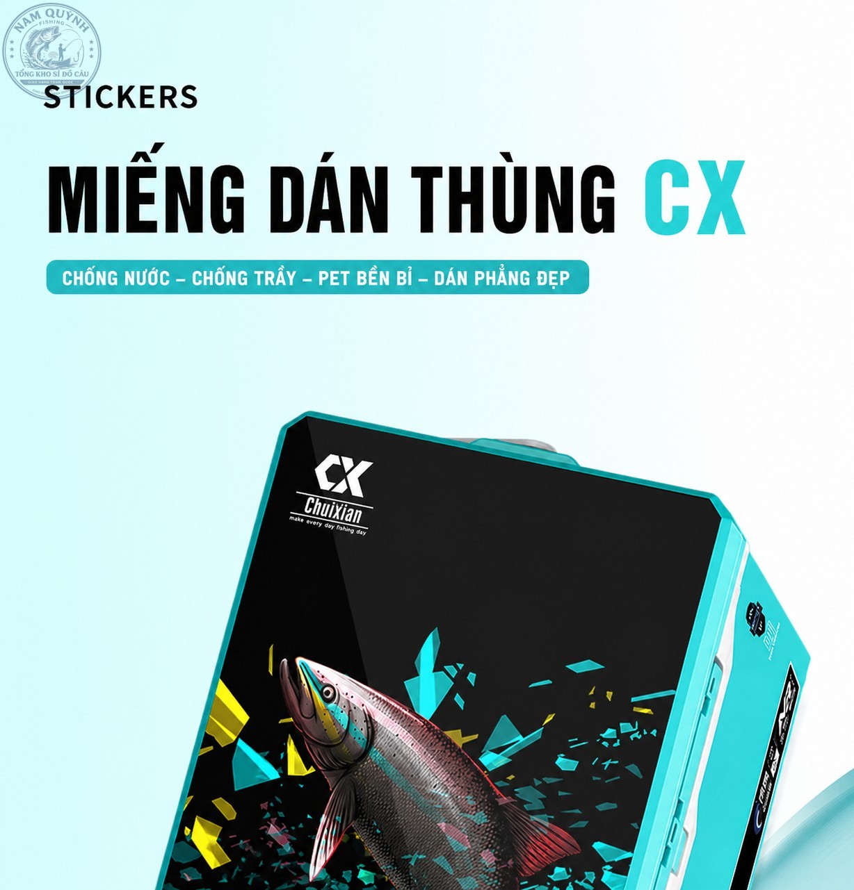 Miếng Dán Nắp Thùng Chuixian-PK128 Miếng Dán Nắp Thùng Chuixian-PK128
