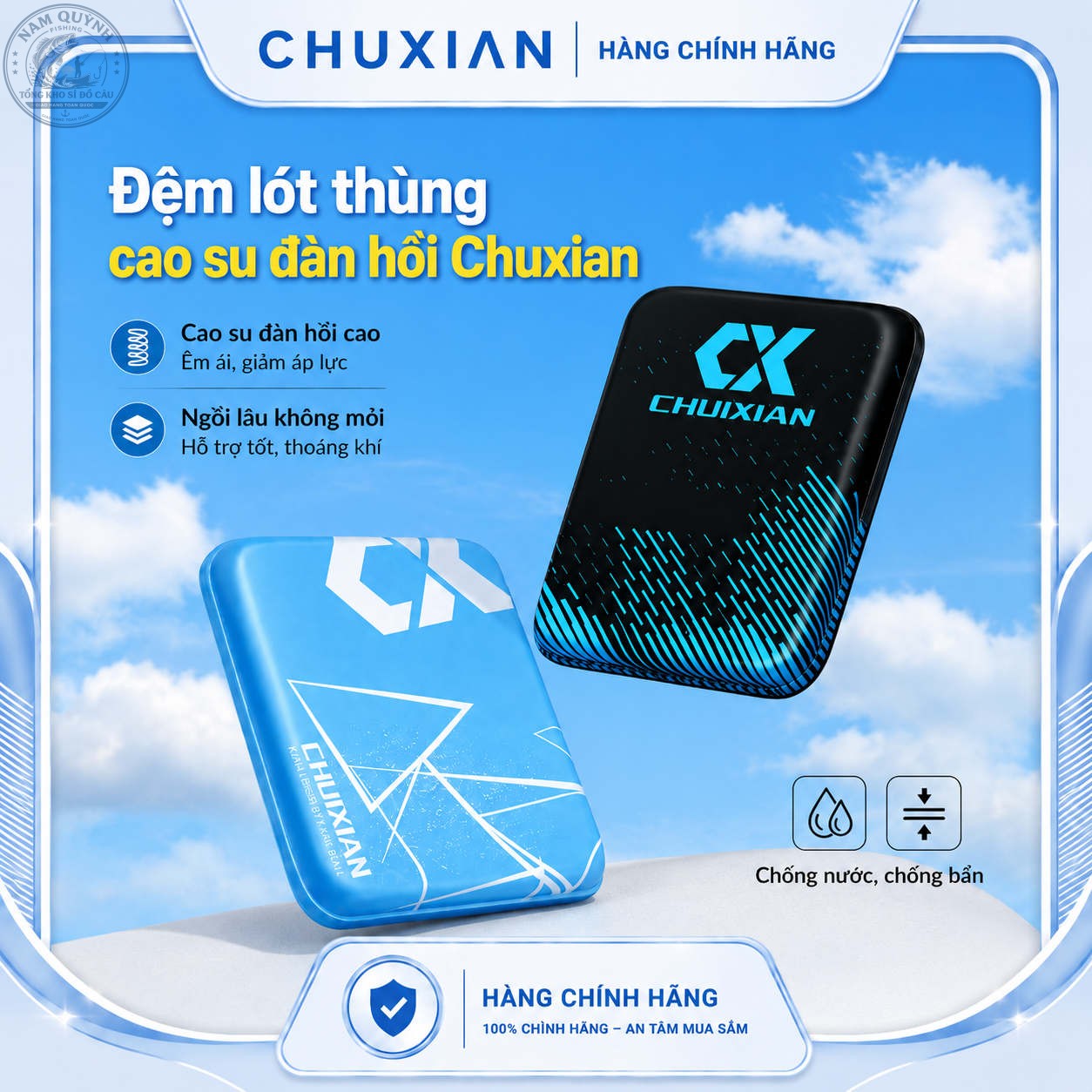 ĐỆM LÓT THÙNG CÂU ĐÀI CHỐNG THẤM NƯỚC-CHUIXIAN-PK89 ĐỆM LÓT THÙNG CÂU ĐÀI CHỐNG THẤM NƯỚC-CHUIXIAN-PK89
