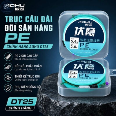 Trục Aohu Đôi Săn Hàng PE Chính Hãng-DT25