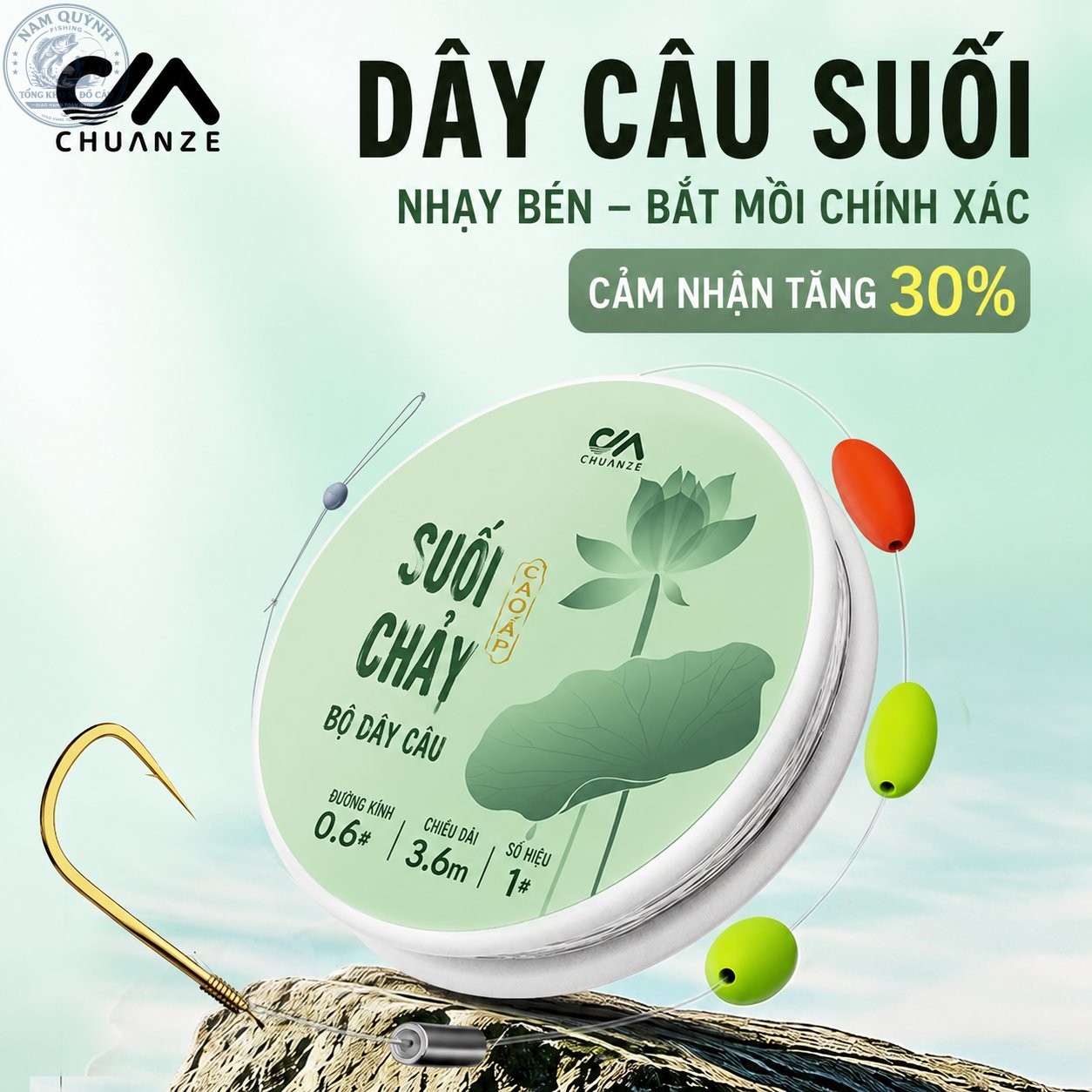 Thẻo Câu Đài Chuanze Chính Hãng-LC96 Thẻo Câu Đài Chuanze Chính Hãng-LC96