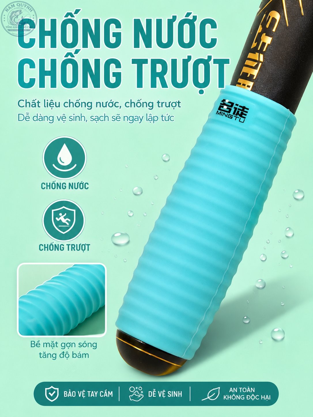 Bọc Cán Cần Silicon MINGTU-PK156 Bọc Cán Cần Silicon MINGTU-PK156