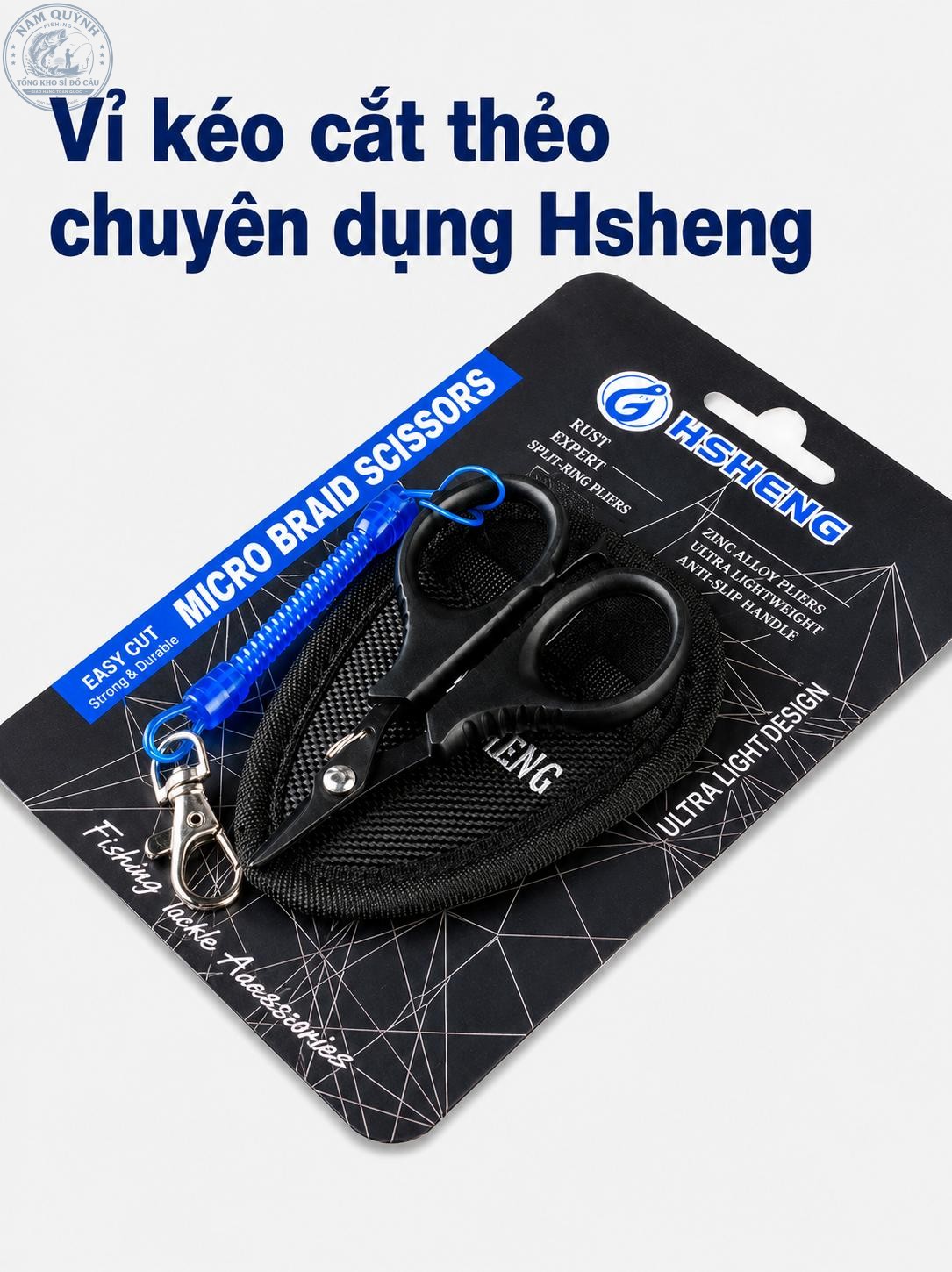Vỉ Kéo Cắt Thẻo Huansheng Có Vỉ -PK105 Vỉ Kéo Cắt Thẻo Huansheng Có Vỉ -PK105
