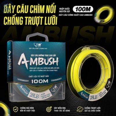 Cước câu cá AMBUSH CKL chính hãng Yingtian-DC06