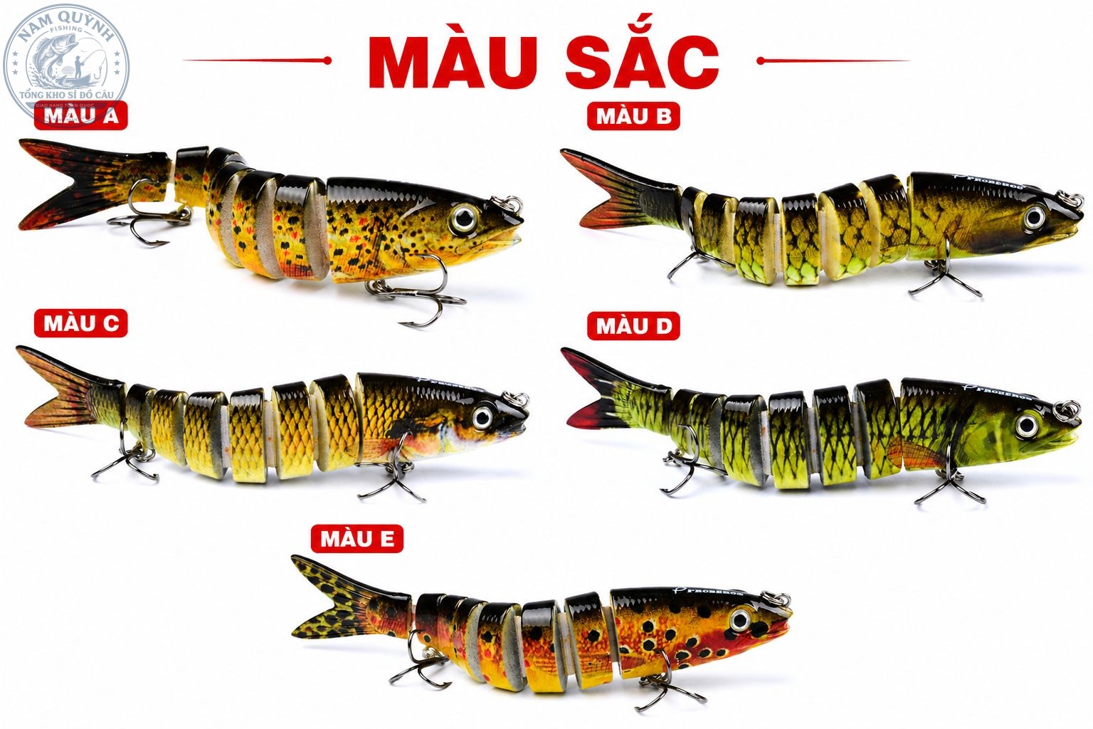 Mồi Câu Cá Cắt Khúc Câu Lure 19G Proberos-MO96 Mồi Câu Cá Cắt Khúc Câu Lure 19G Proberos-MO96