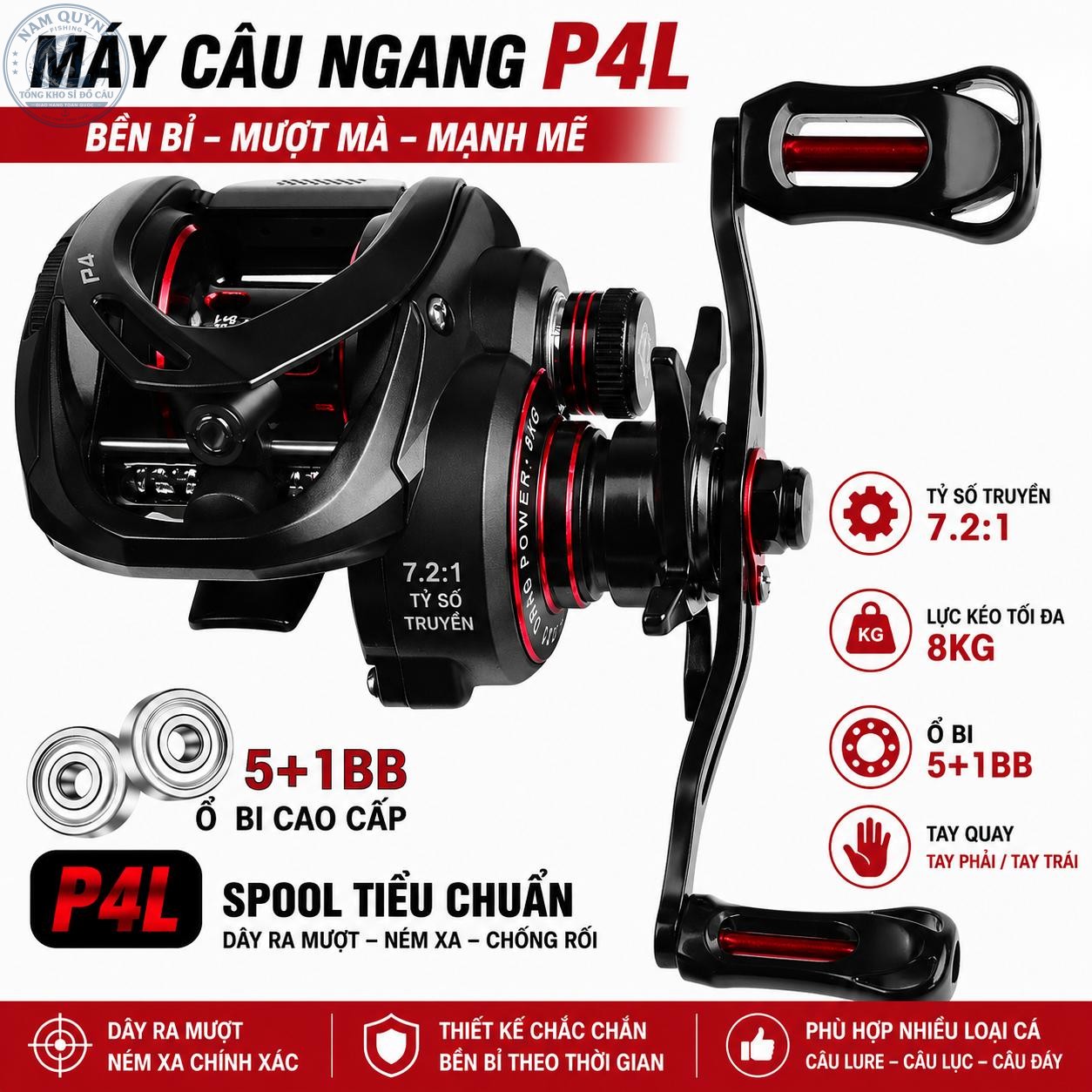 Máy Câu Ngang Proberos Có Tiếng Dragclick-MC11 Máy Câu Ngang Proberos Có Tiếng Dragclick-MC11