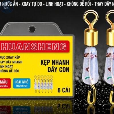 VỈ 6 CHIẾC KHÓA LINK 9 HUANSHENG – PK148