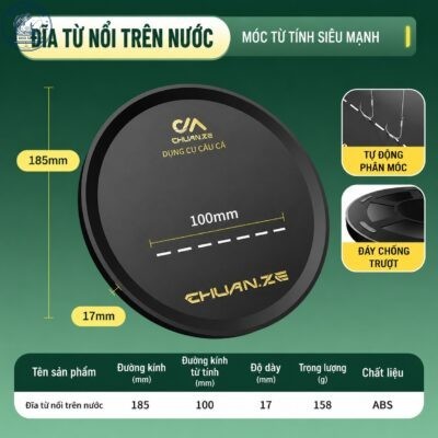 Mặt Vuốt Từ Tính Chuanze Chính Hãng-HPK27