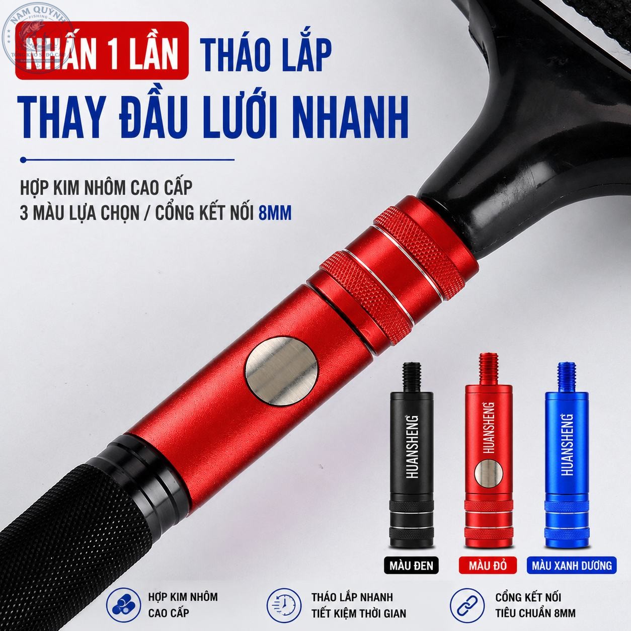 Đầu Nối Vợt Huansheng Chính Hãng-PK149 Đầu Nối Vợt Huansheng Chính Hãng-PK149