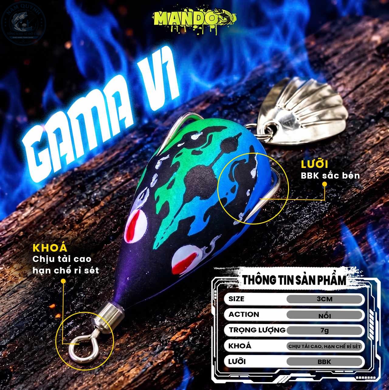 Gama-Nhái Mando Chính Hãng Gama-Nhái Mando Chính Hãng