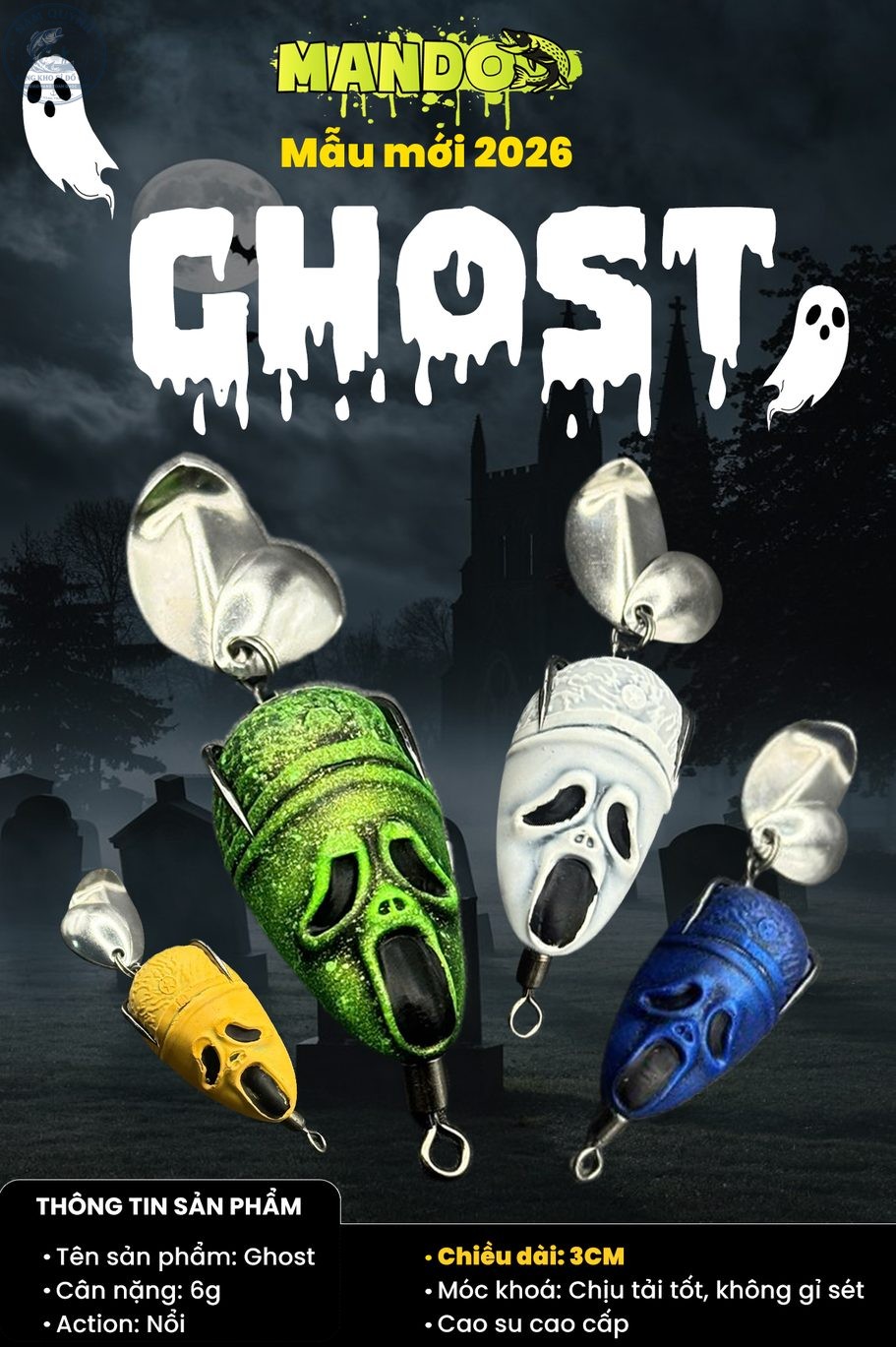 GHOST-NHÁI MANDO CHÍNH HÃNG MẪU MỚI 2026 GHOST-NHÁI MANDO CHÍNH HÃNG MẪU MỚI 2026