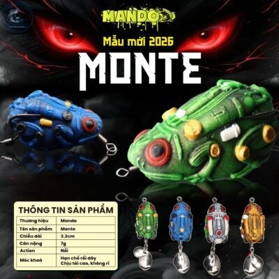 MONTE-NHÁI MANDO CHÍNH HÃNG