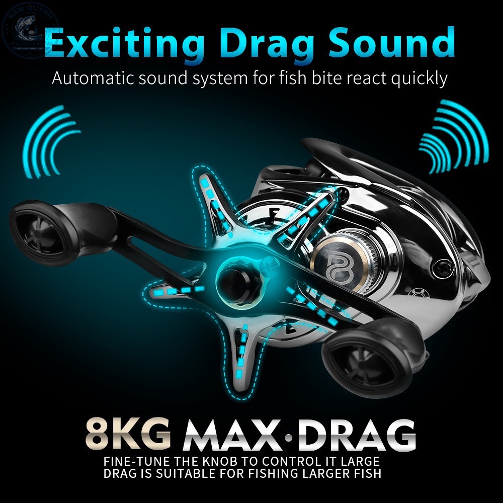 Máy Câu Ngang Proberos Có Tiếng Drag Click-MC10 Máy Câu Ngang Proberos Có Tiếng Drag Click-MC10