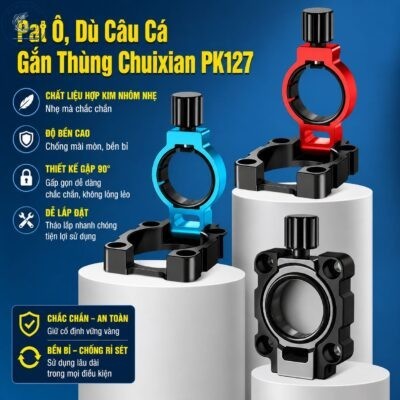 PAT Ô, DÙ CÂU CÁ GẮN THÙNG CHUIXIAN-PK127