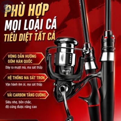 Cần Lure FIREEIF Thế Hệ II TRY&V Chính Hãng-CC32