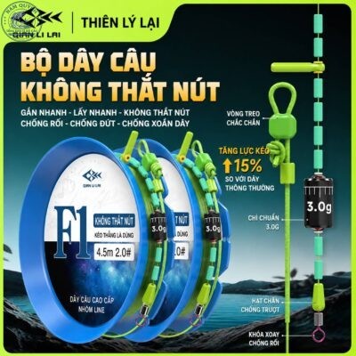 TRỤC QIANLILAI KHÔNG NÚT THẮT F1-DT34