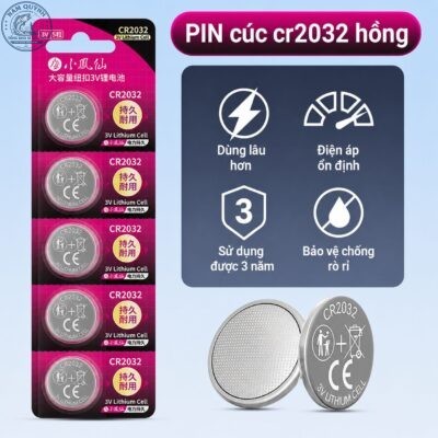 Hộp Pin Tiểu Phượng Hoàng Chính Hãng Đen CR425–PK152
