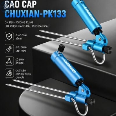 Chân cắm đất gắn cần câu đài cao cấp Chuixian-PK133