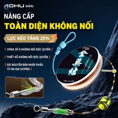 Trục Câu Đài Ko Nút Thắt Cao Cấp Aohu-DT26