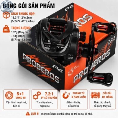 Máy Câu Ngang Proberos Có Tiếng Dragclick-MC11