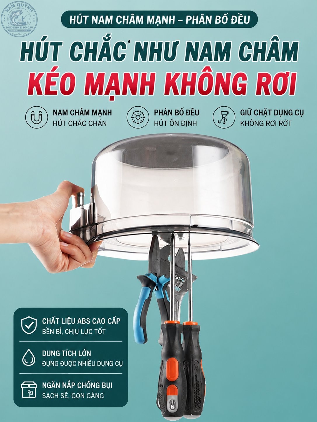 Khay Đựng Mồi Từ Tính Huansheng Chính Hãng-HPK28 Khay Đựng Mồi Từ Tính Huansheng Chính Hãng-HPK28