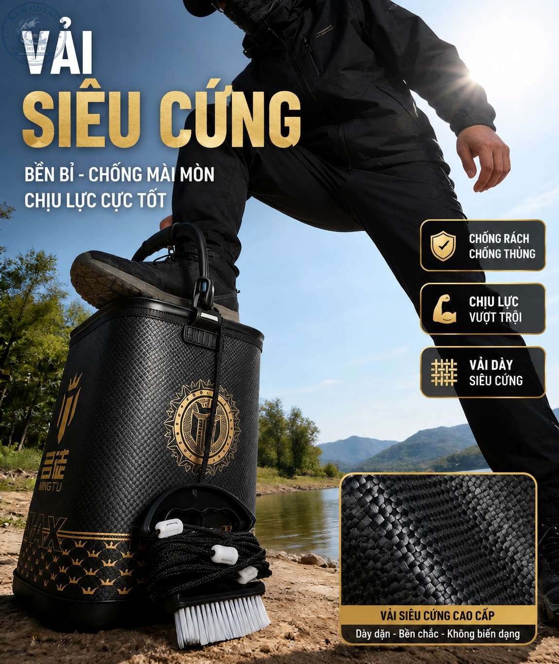 Xô Múc Nước, Đựng Cá Cao Cấp Mingtu Chính Hãng - HPK32 Xô Múc Nước, Đựng Cá Cao Cấp Mingtu Chính Hãng - HPK32